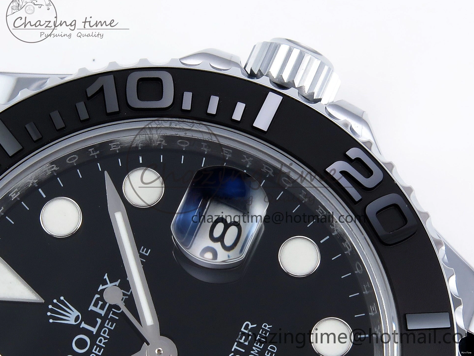 MiroTime 0308 Yacht-Master 226659 SuperF 1:1 Best Edition Black Dial on Oysterflex Strap VR Premium 1341